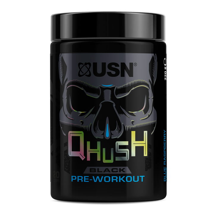 USN QHUSH Black - Pre-Workout Powder