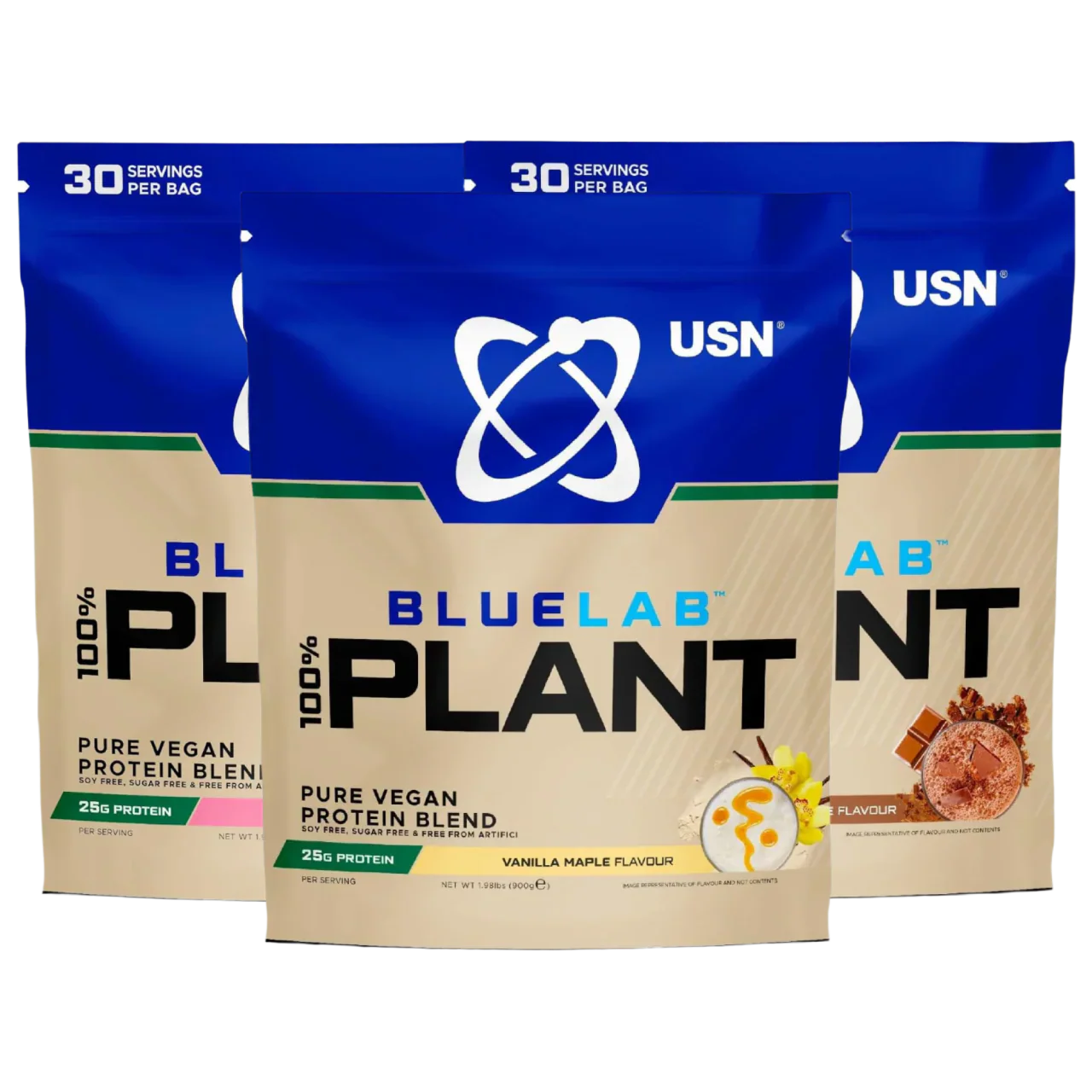 USN 100% Plant Protein - Plant Protein Powder