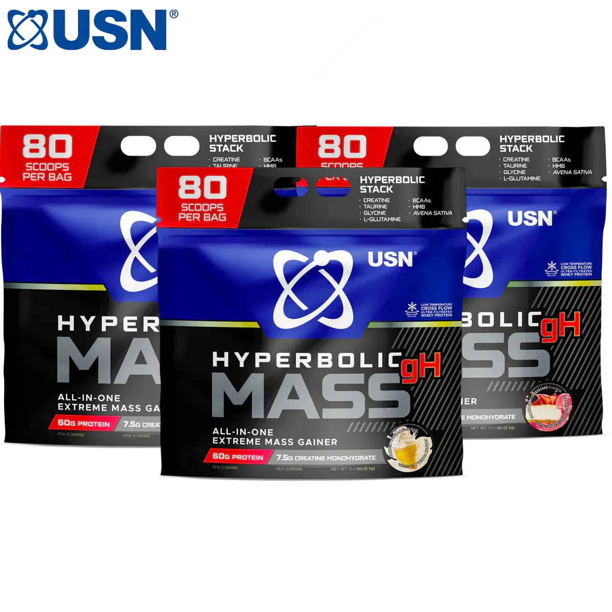 USN Hyperbolic Mass - Weight Gainer Powder