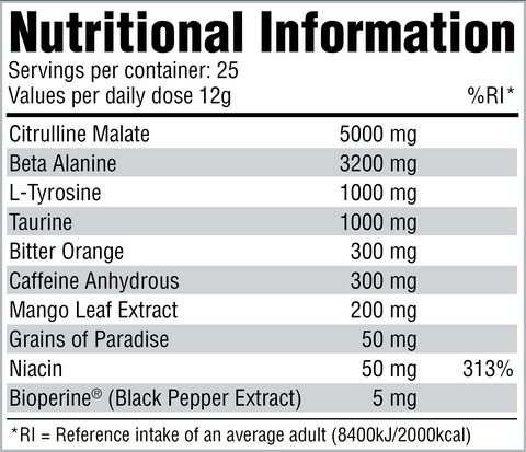 Per4m Flowstate - Pre-Workout Powder
