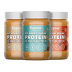 Kayow Nutrition No Added Sugar Protein Peanut Butter 350g - MyGymSupplements