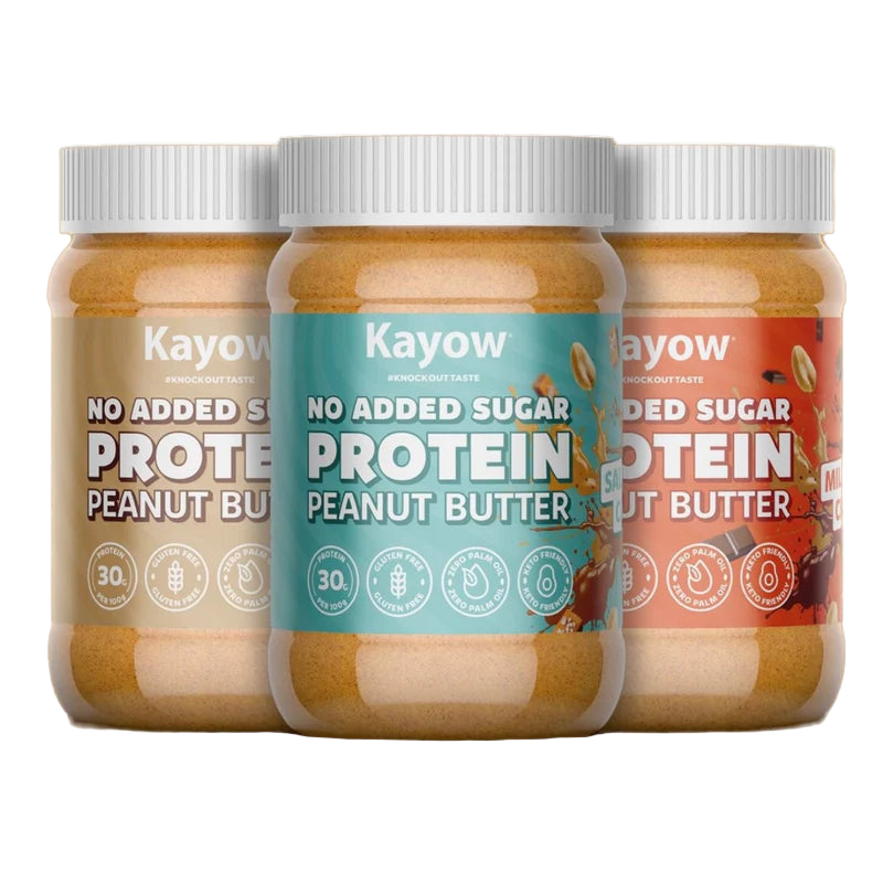 Kayow Nutrition No Added Sugar Protein Peanut Butter 350g