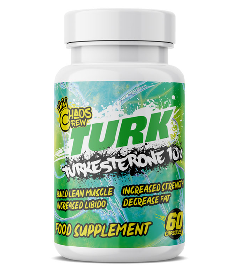 Chaos Crew Turk (Turkesterone 10% ) - Testosterone Booster Capsules