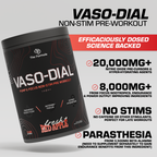 The Formula VASODIAL Non-Stim Pre Workout 630g