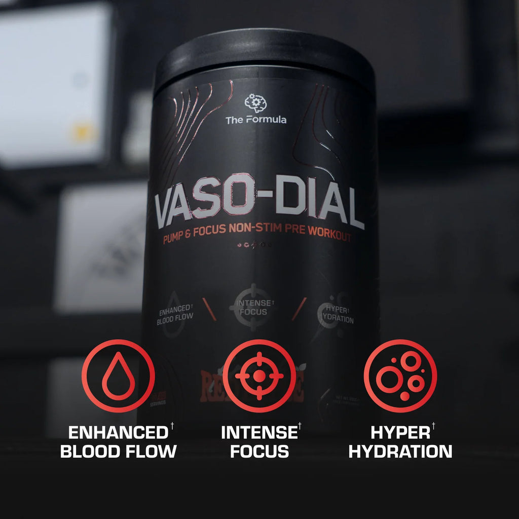 The Formula VASODIAL Non-Stim Pre Workout 630g