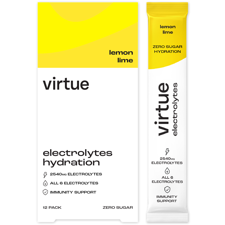 Virtue Clean Energy Electrolytes Hydration 12x5g - MyGymSupplements