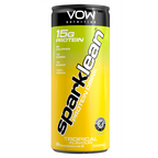 Tropical flavored VOW Nutrition Sparklean protein drink with high-quality vegan protein