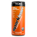 VOW Nutrition Sparklean Protein Drink with orange flavor in black and orange can
