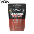 VOW Nutrition Creatine Chews pouch with strawberry-flavored chewable creatine for better physical performance