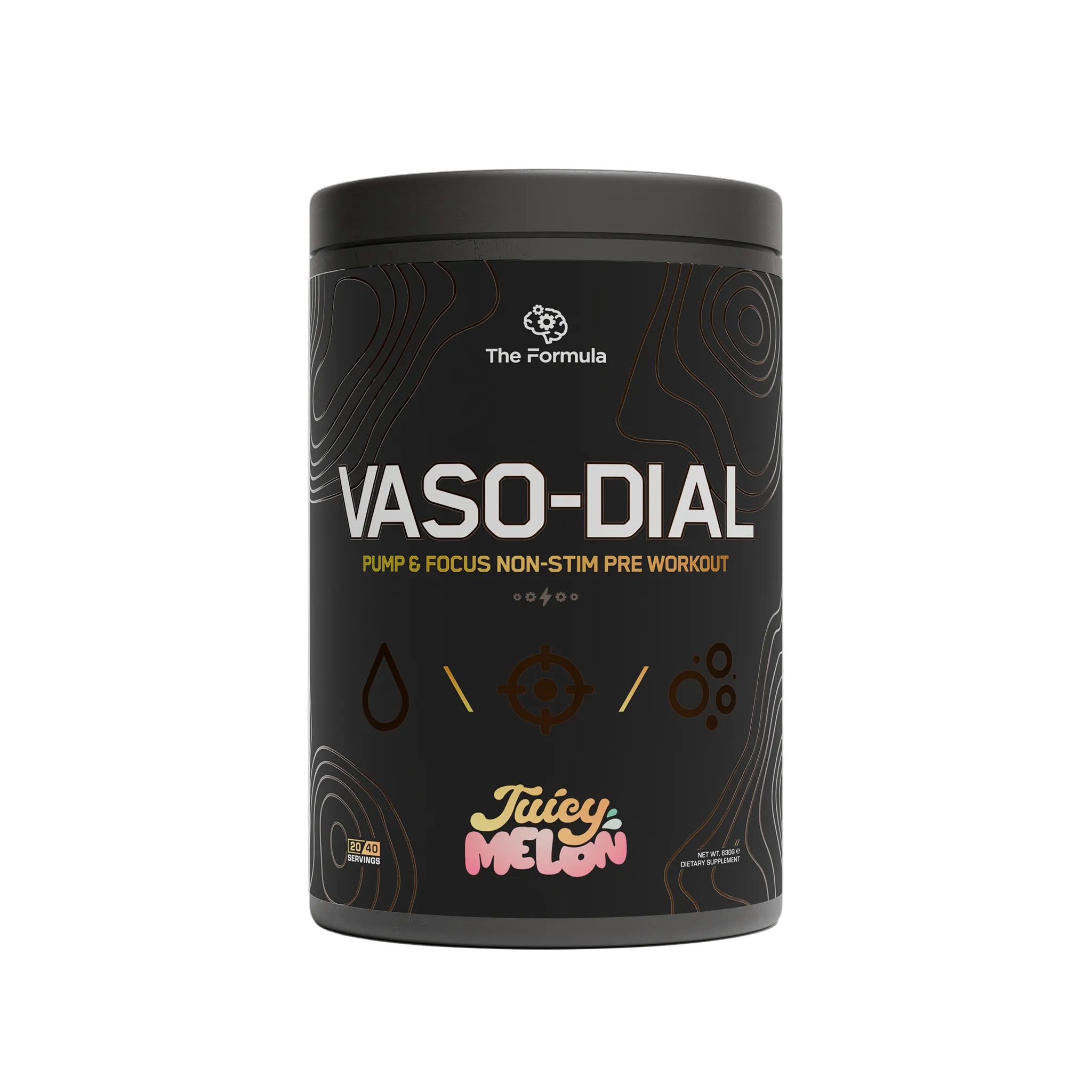 The Formula VASODIAL Non-Stim Pre Workout 630g