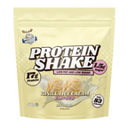 Vanilla muscle moose protein shake powder pouch for muscle recovery and flavor boost