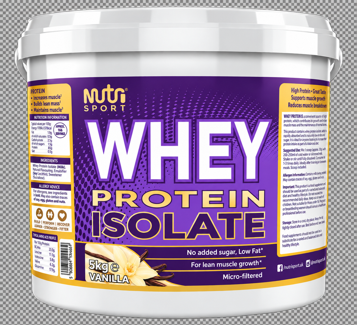 NutriSport Whey Protein Isolate