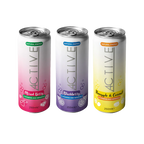 4CTIVE Natural Energy Drink - 12x330ml / Mixed Berry - Ready-To-Drinks