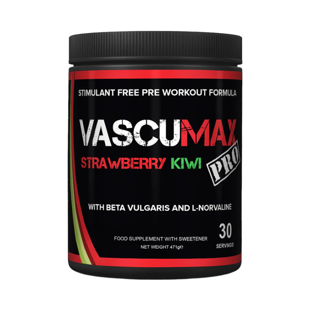 Strom Sports VascuMAX PRO - 470g / Strawberry Kiwi - Pre-Workout Powder
