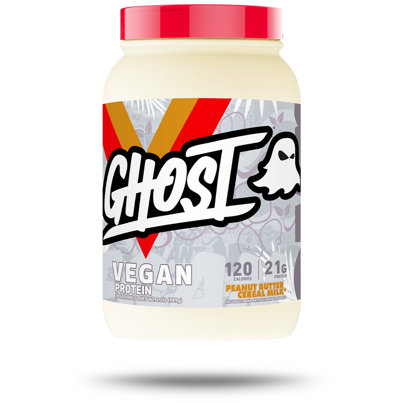 Ghost Vegan Protein Peanut Butter Cereal Milk - 989g / Peanut Cereal Milk - Plant Proteins