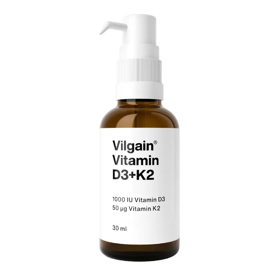 Vilgain Vitamin D3+K2