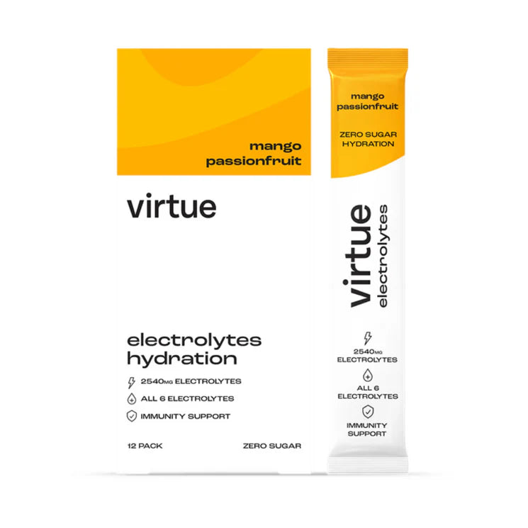 Virtue Clean Energy Electrolytes Hydration 12x5g - MyGymSupplements