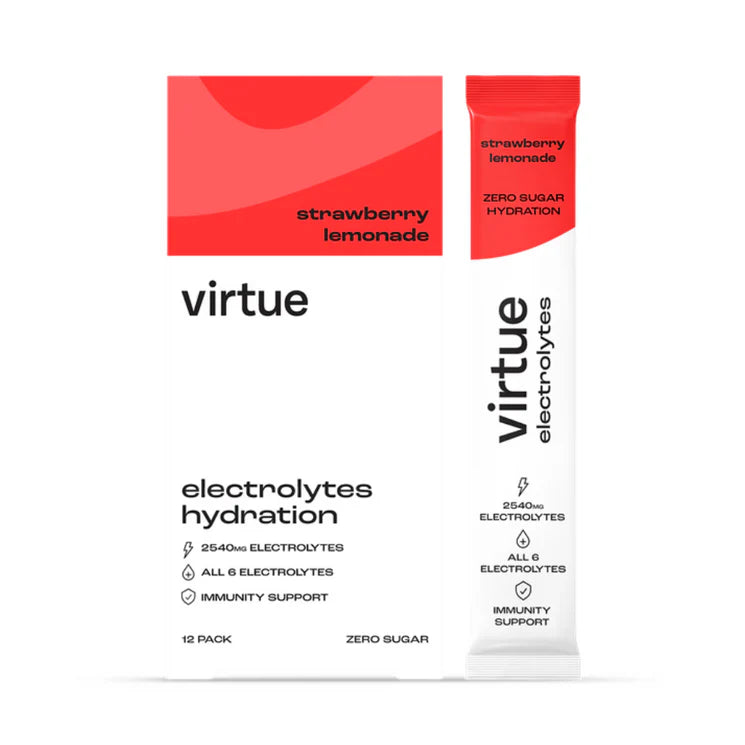Virtue Clean Energy Electrolytes Hydration 12x5g - MyGymSupplements