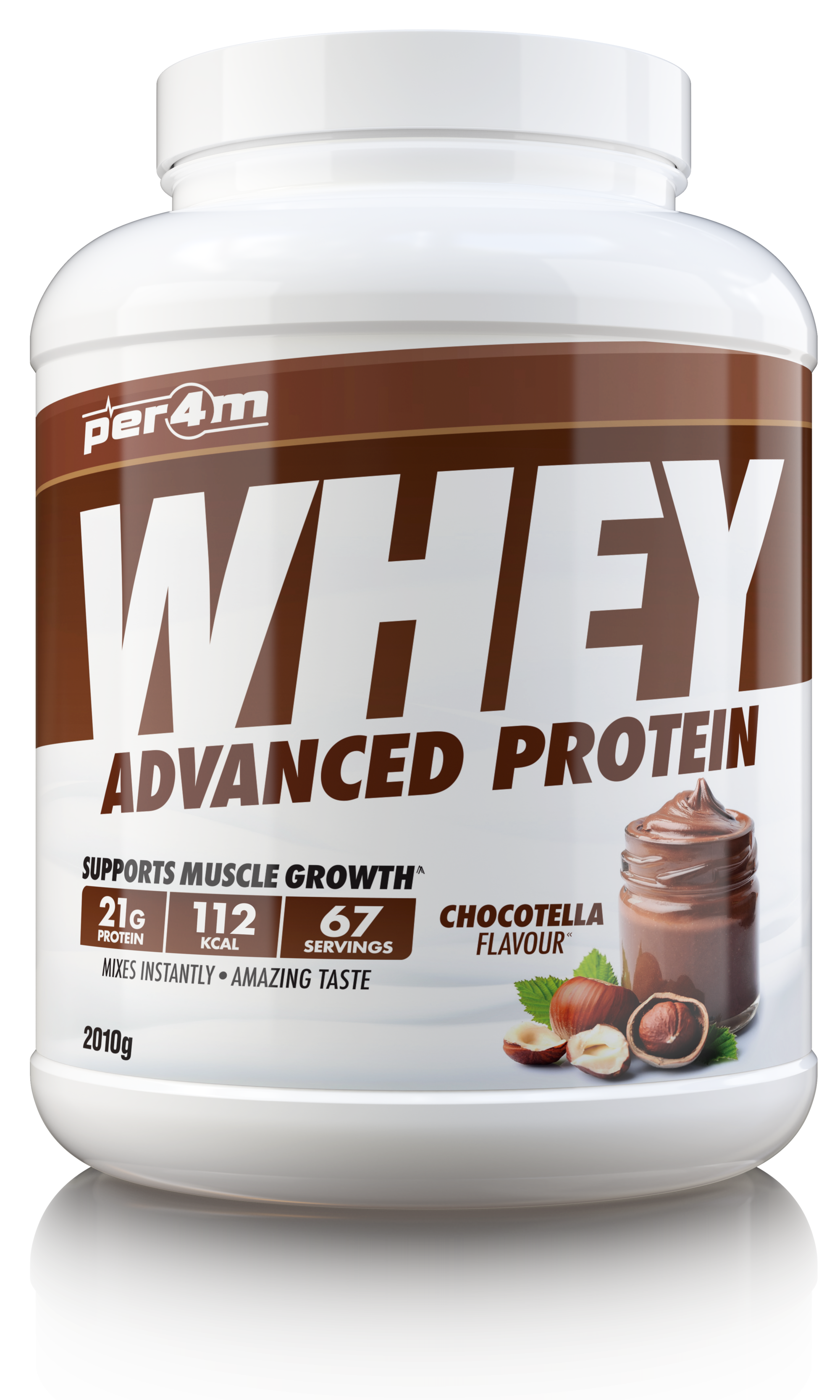 Per4m Advanced Whey Protein - 2.01kg / Chocolate Peanut Butter - Whey Protein Powder