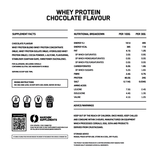 Marchon Supplements Whey Protein - Whey Protein Powder