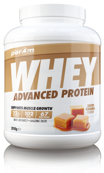 Per4m Advanced Whey Protein - 2.01kg / Salted Caramel - Whey Protein Powder
