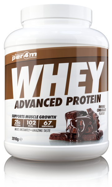 Per4m Advanced Whey Protein - 2.01kg / Double Chocolate - Whey Protein Powder