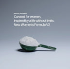 Green scoop with white supplement for Marchon™ Women’s Formula with marine collagen
