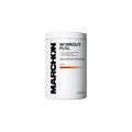 Container of Marchon Workout Fuel on a white background