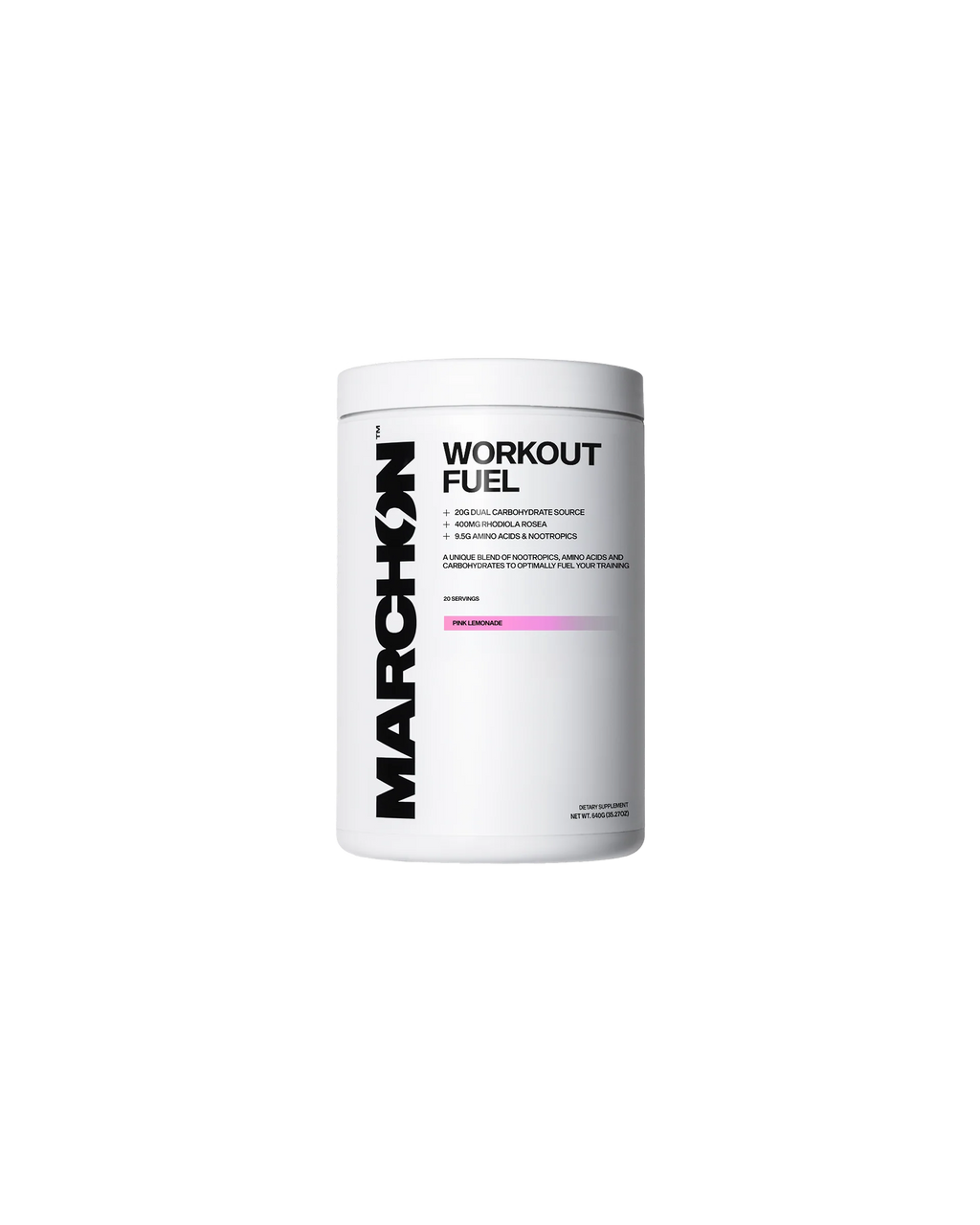 Marchon Supplements Workout Fuel 2.0 With Caffeine - MyGymSupplements