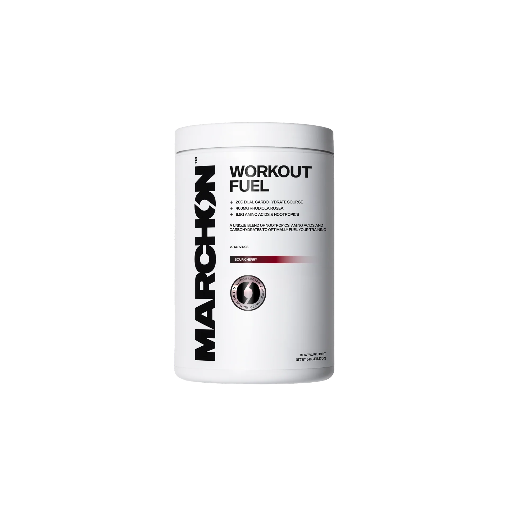 Marchon Supplements Workout Fuel 2.0 With Caffeine