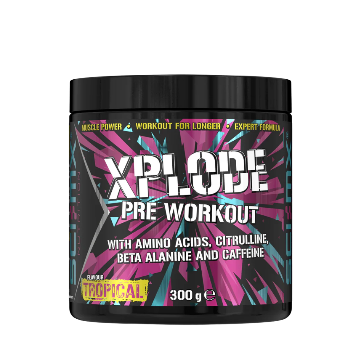 SCI-MX X-PLODE Pre-Workout - 300g / Tropical - Pre-Workout Powder