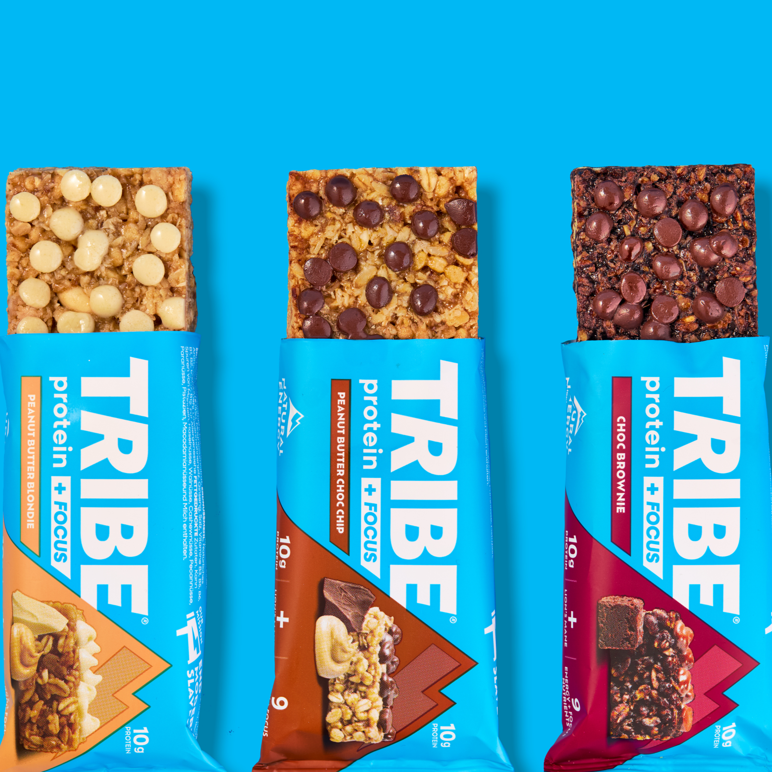 Tribe Protein + Focus Flapjack - Protein Flapjacks
