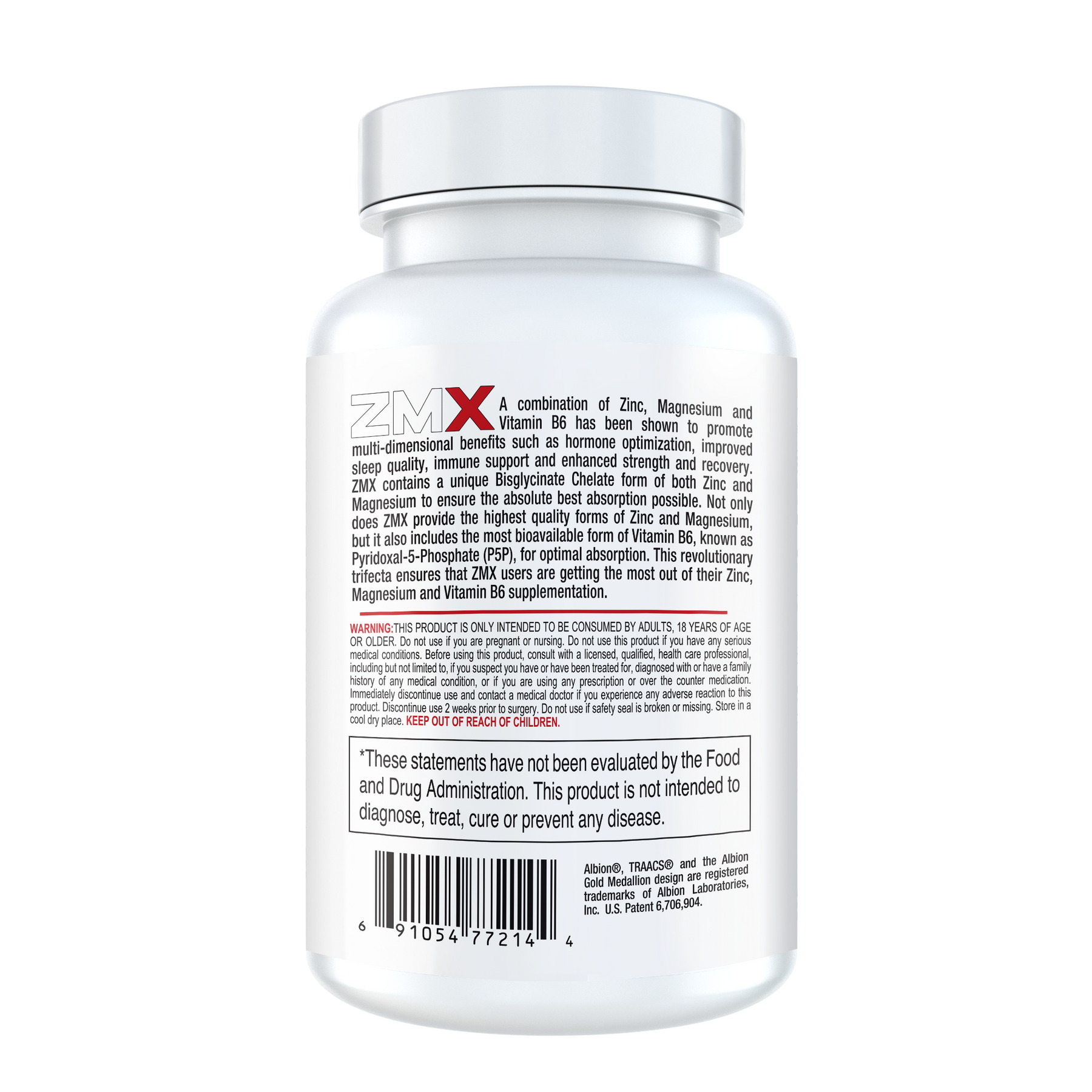 Innovapharm ZMX - 90 Caps - ZMA Capsules