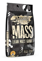 Black and white Warrior Lean Mass Gainer bag for lean mass and muscle gains