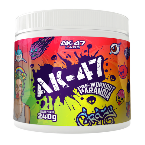 AK-47 Labs Pre-Workout Paranoia - 240g / Sour Gummy Bear - Pre-Workout Powder