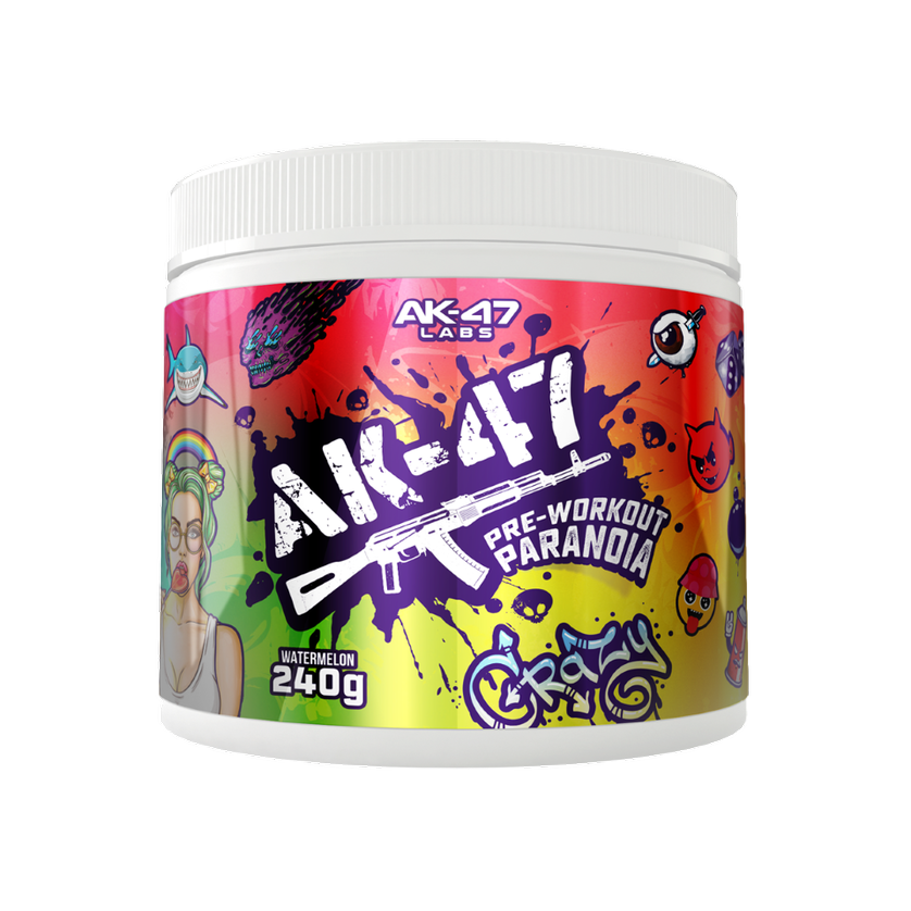 AK-47 Labs Pre-Workout Paranoia - 240g / Watermelon - Pre-Workout Powder