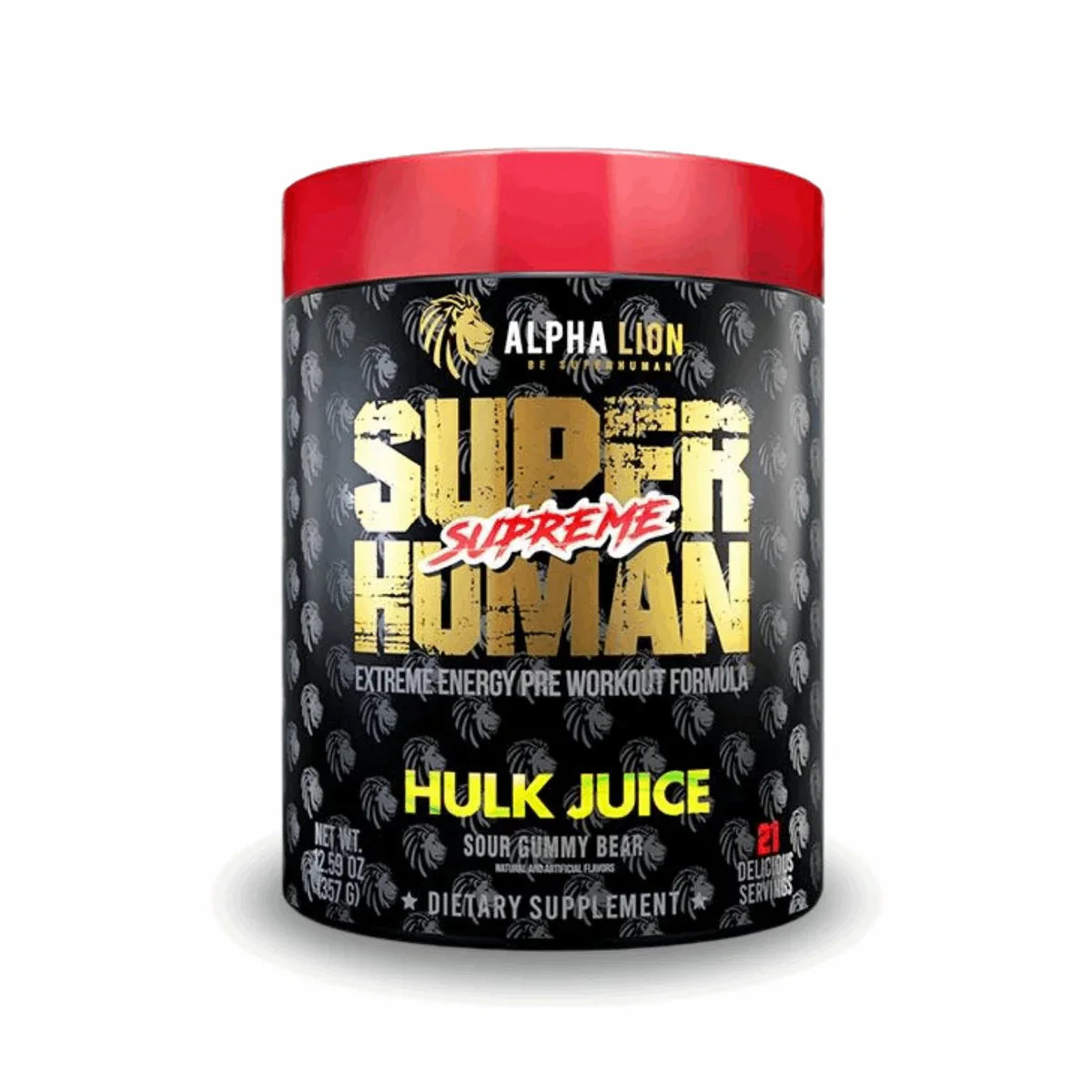 Alpha Lion SuperHuman Supreme - 357g / Hulk Juice - Pre-Workout Powder
