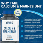 Applied Nutrition Calcium and Magnesium - MyGymSupplements