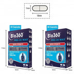 Packaging and size for Natures Aid Pro-30 Max digestive health probiotic capsules