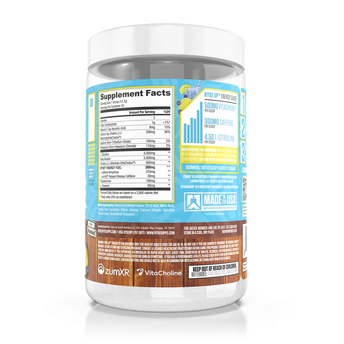 RYSE Loaded Pre - Pre-Workout Powder