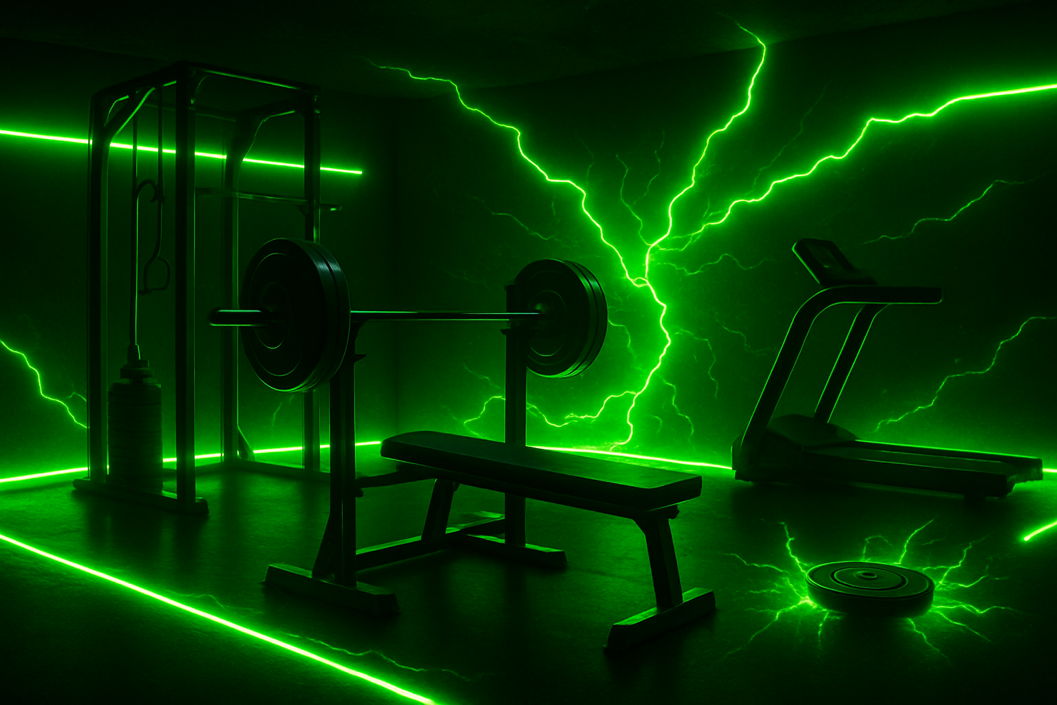 Black image, gym aesthetic, green neon glows and flashes, that sums up the following

Every Order Pays You Back
As soon as your order’s fulfilled, credit drops straight into your account.
Use it on your next haul, or let it pile up for something massive.