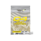 Vanilla Bean C4 Whey Protein in flexible pouch by Cellucor C4 Whey, Hershey’s Milk Chocolate, Reese’s Peanut Butter Cup flavor