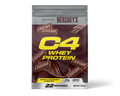 Hershey’s Milk Chocolate flavored Cellucor C4 Whey Protein pouch with Reese’s peanut butter cup flavor