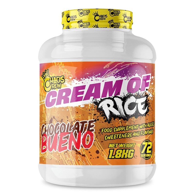 Chaos Crew Cream of Rice - 1.8kg / Chocolate Bueno - Cream of Rice Powder