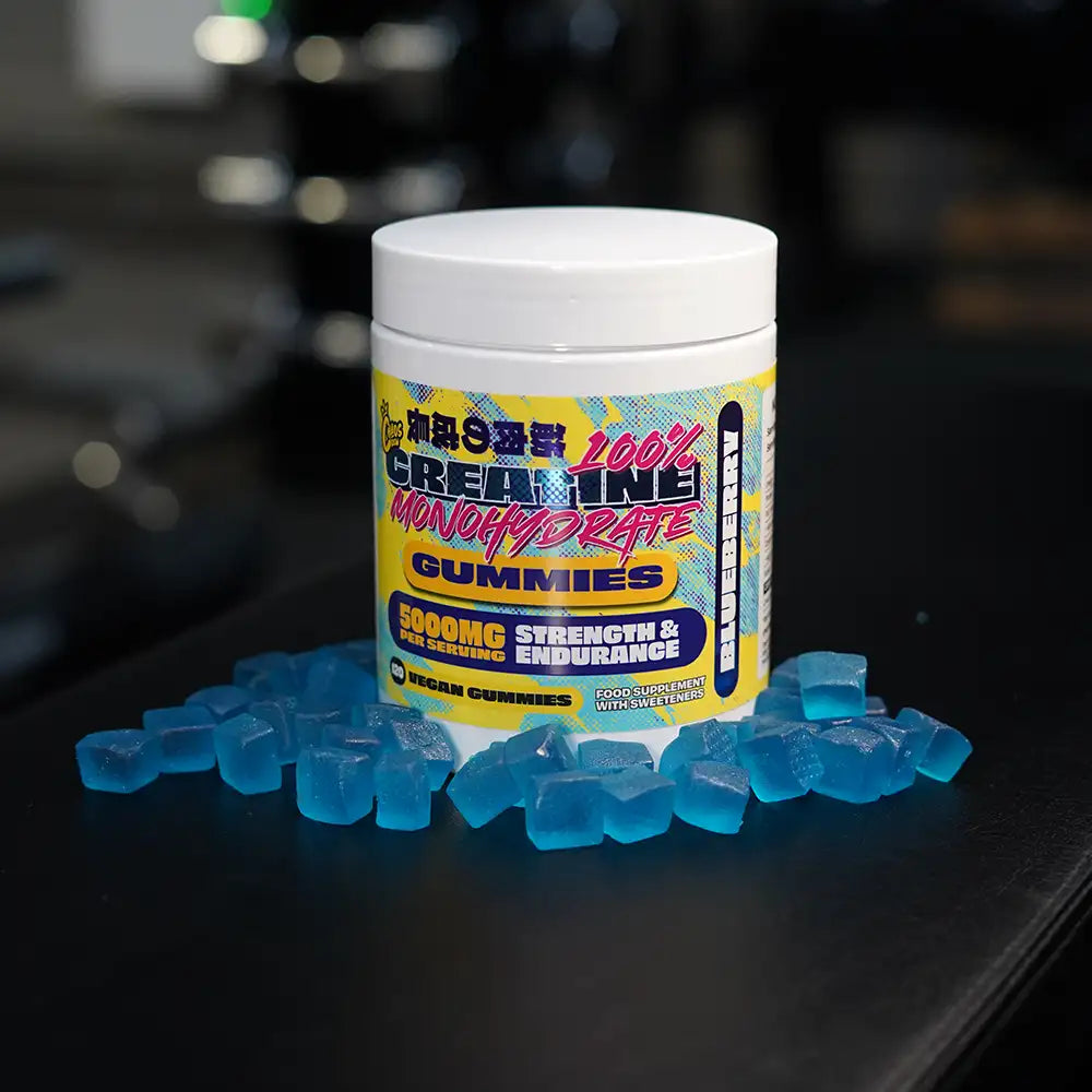 Chaos Crew Creatine Gummies - 120Softgels / Blueberry - Creatine Gummies