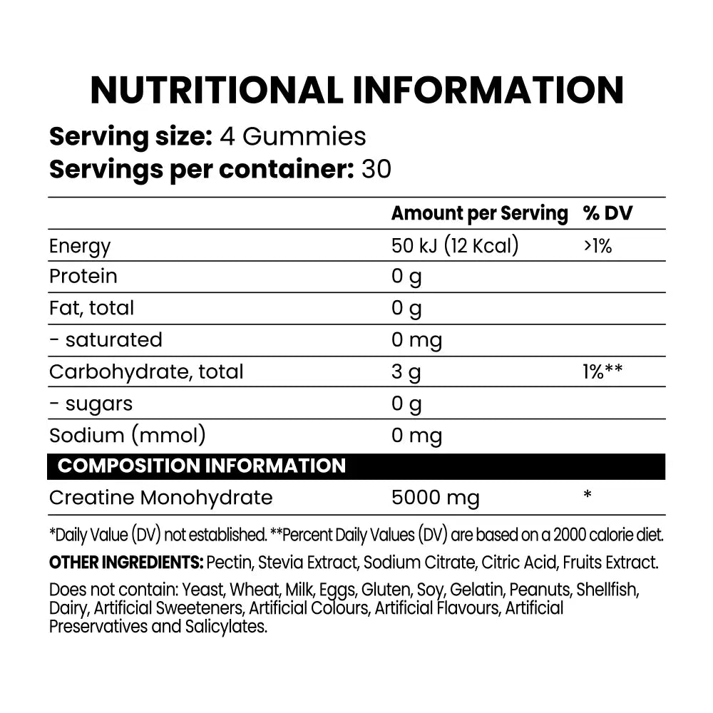 Chaos Crew Creatine Gummies - Creatine Gummies