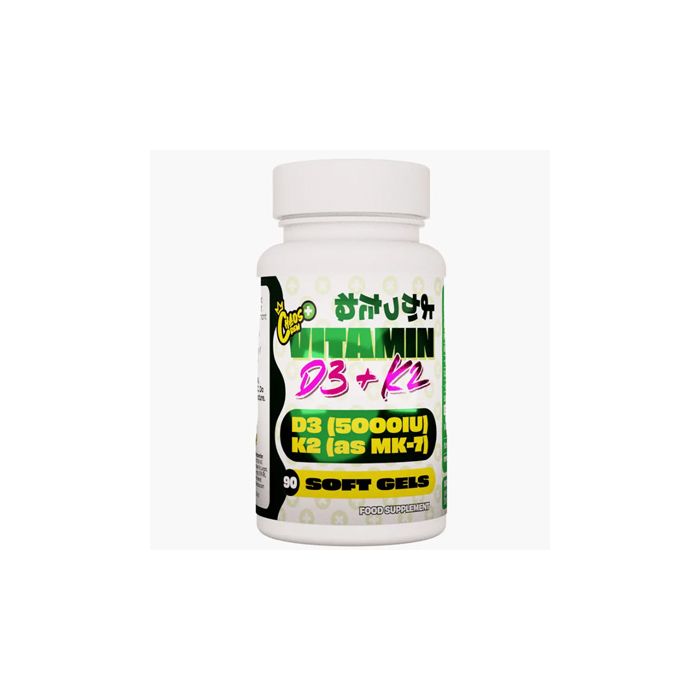 Chaos Crew Vitamin D3 + K2 - 90 Softgels