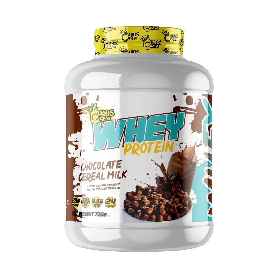 Chaos Crew Whey Protein - 720g / Chocolate Cereal Milk - Whey Protein Powder