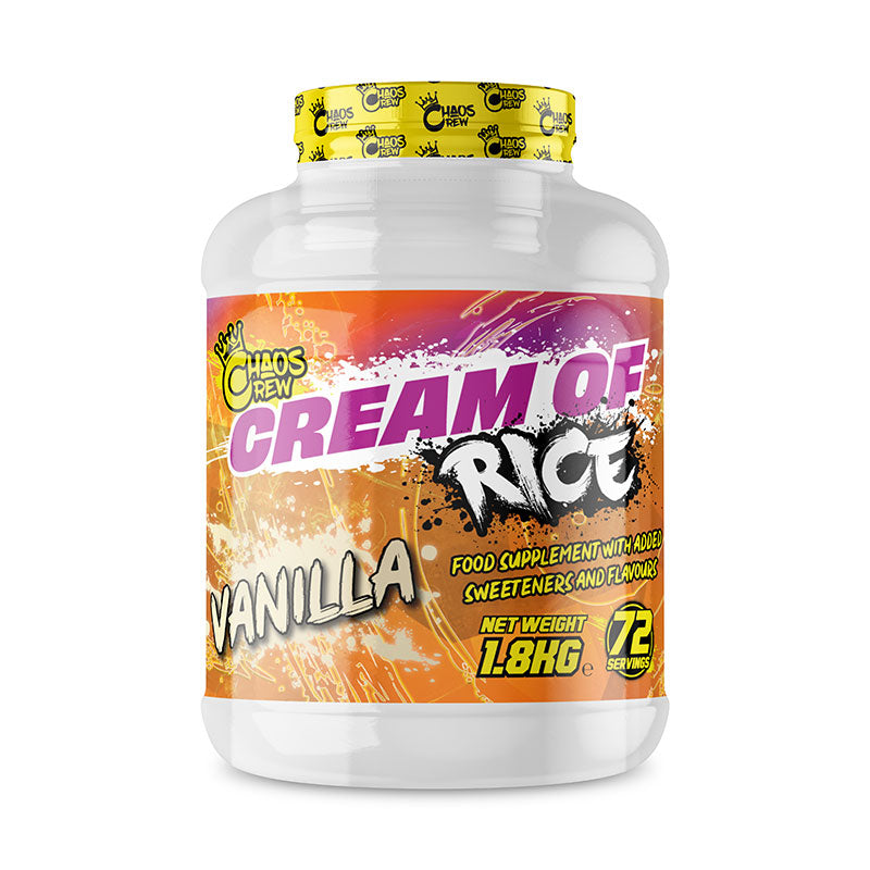 Chaos Crew Cream of Rice - 1.8kg / Vanilla - Cream of Rice Powder