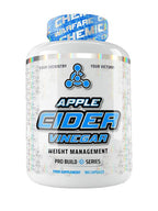 White bottle of Chemical Warfare Apple Cider Vinegar capsules for blood sugar levels